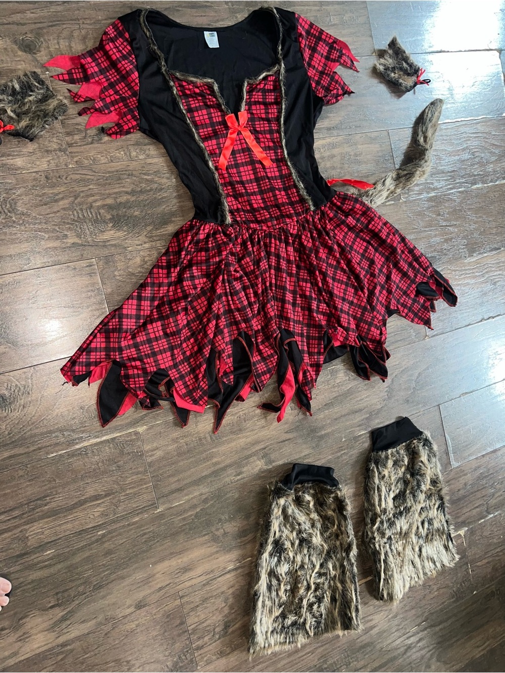 Halloween wolf costume women size 2X